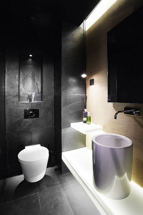 Bathroom black 99868