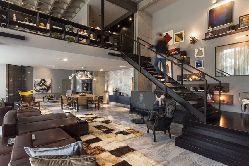 architecture modern loft 2c098