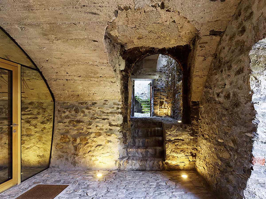 Renovated stone home by Wespi de Meuron Romeo Architetti 18 5a478