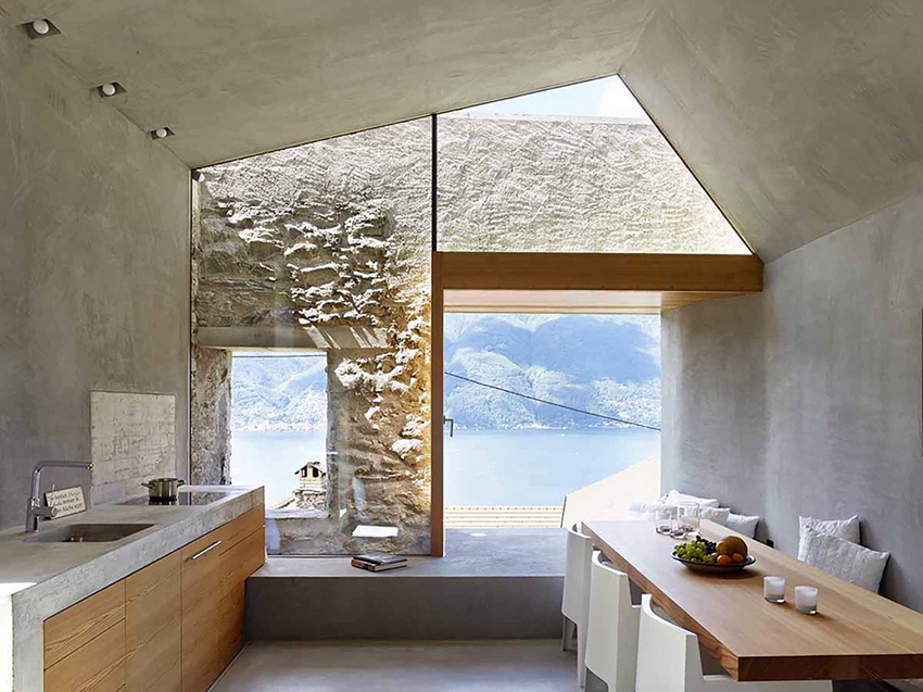 Renovated stone home by Wespi de Meuron Romeo Architetti 4 b8724