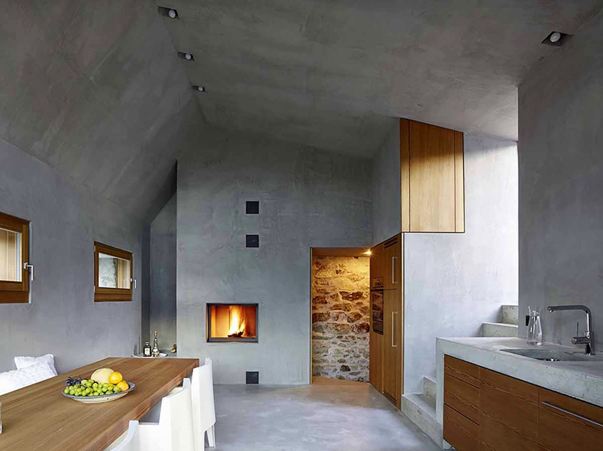 Renovated stone home by Wespi de Meuron Romeo Architetti 5 9b712